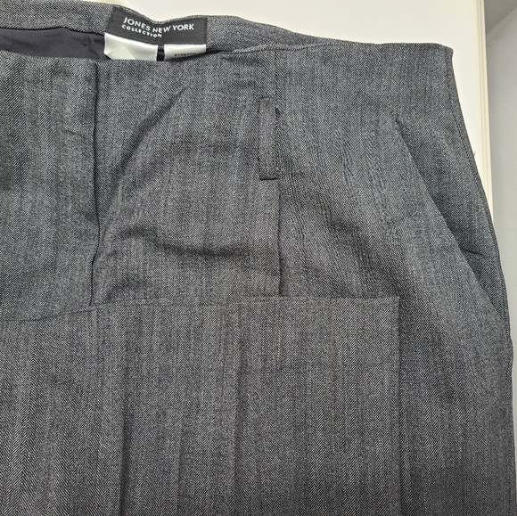 Jones New York Collection stretch wool trousers - Picture 5 of 6